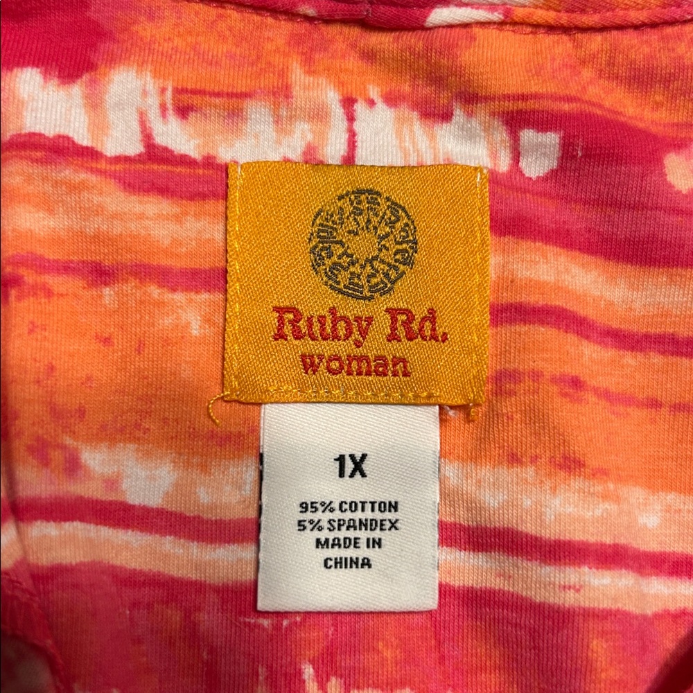 Ruby Rd. Multicolor Striped Tunic - Picture 6 of 6